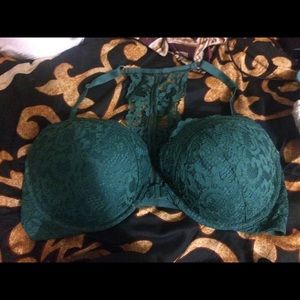 Victoria Secret green racerback bra